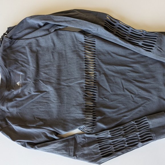 Stella McCartney x Adidas - Warp Knit Top Grey - Picture 6 of 6